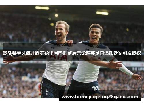 欧战禁赛风波升级罗德里因热刺赛后言论遭英足总追加处罚引发热议